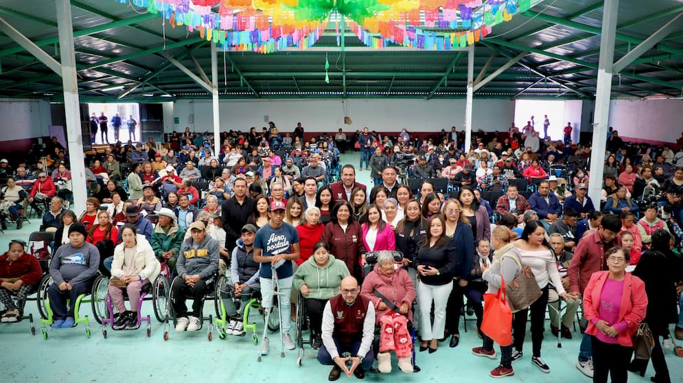 Entrega DIF Hidalgo apoyos por casi 4.5 mdp a personas con discapacidad