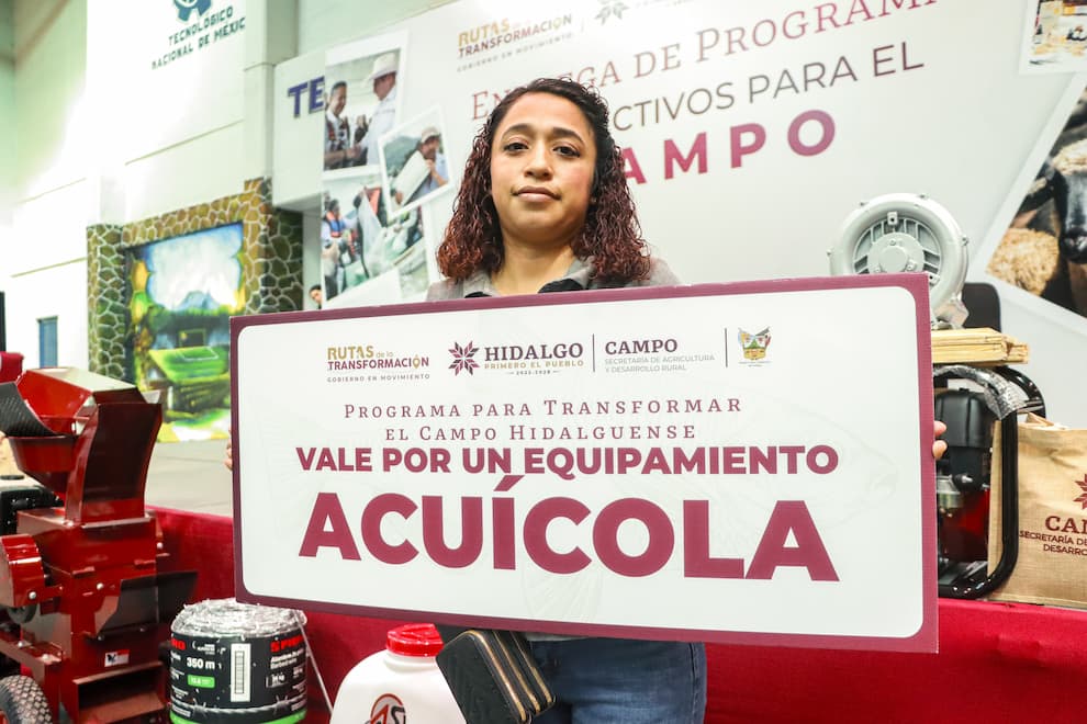 Gobierno de Hidalgo impulsa la reactivación económica de comunidades afectadas