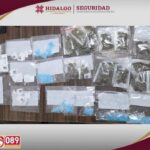 Operativo en Actopan resulta en seis personas aseguradas por narcomenudeo