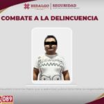 Policías aseguran a sujeto que agredió a mujer en Villa de Tezontepec