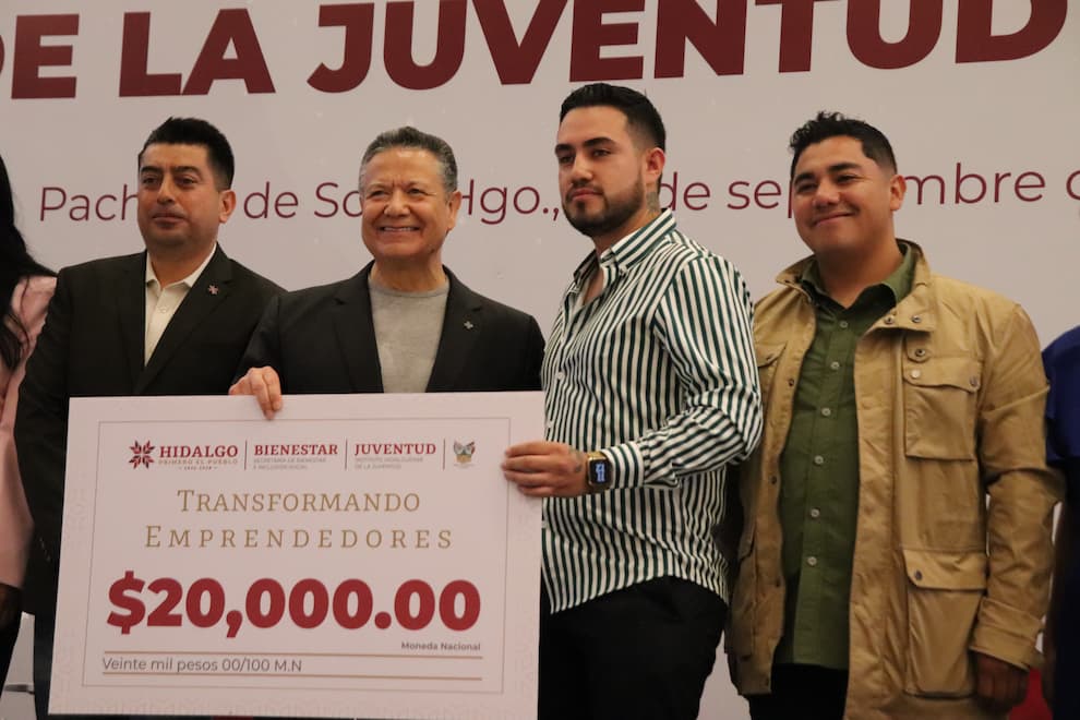 Gobierno de Hidalgo respaldó a las juventudes en 2025