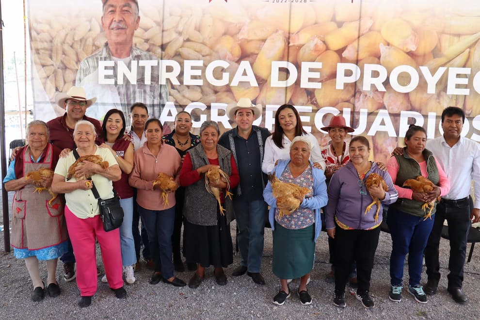 Impulsa Gobierno de Hidalgo autonomía económica de la mujer rural