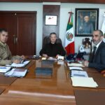 Menchaca preside primera reunión del Gabinete de Seguridad de 2026