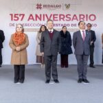 Julio Menchaca conmemora el 157 aniversario de la erección de Hidalgo