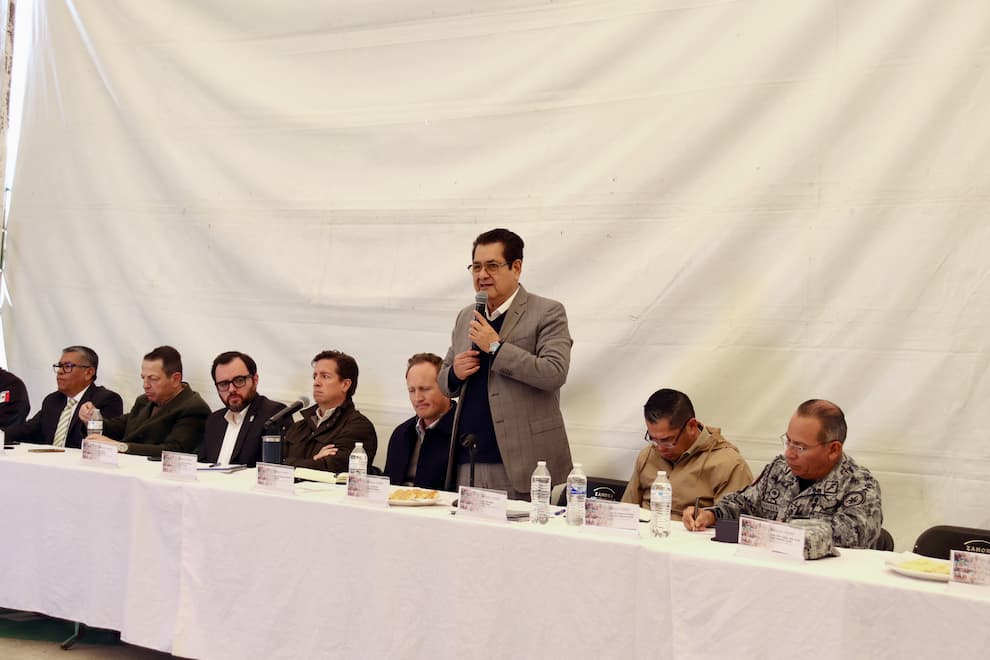 Hidalgo fortalece coordinación regional para consolidar la seguridad en el Arco Norte