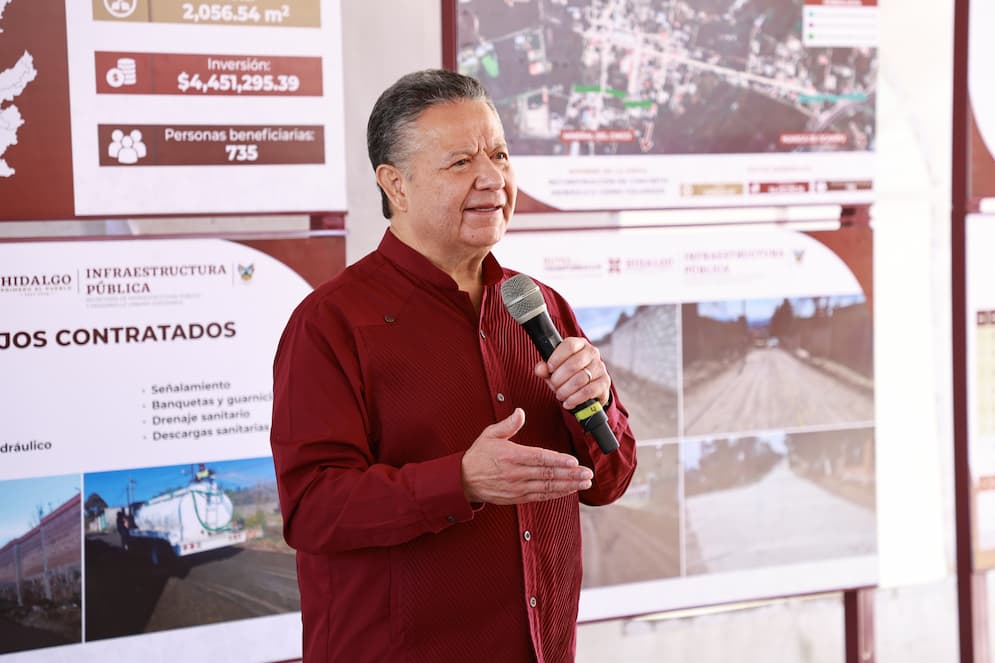 Invita Menchaca a hidalguenses a participar en el desarrollo del estado