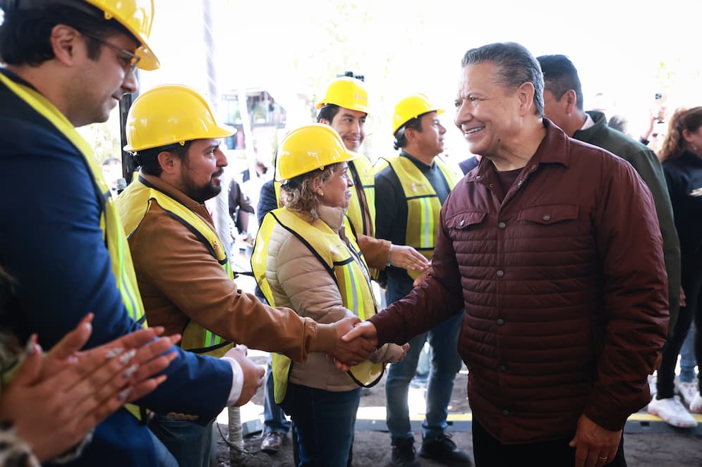 Julio Menchaca fortalece infraestructura en Pachuca y Mineral de la Reforma con más de 9 mmdp