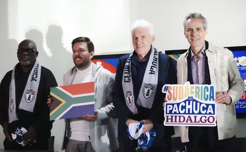 Sudáfrica, listo para preparar el Mundial 2026 en Pachuca