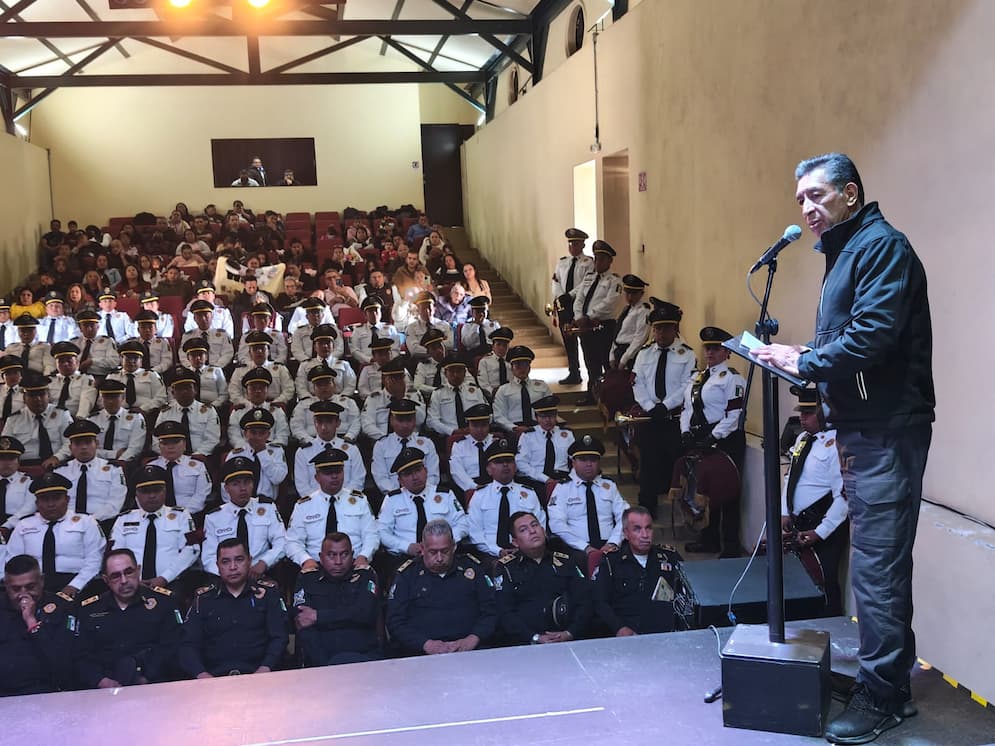 PIBEH incorpora 155 nuevos policías para Pachuca