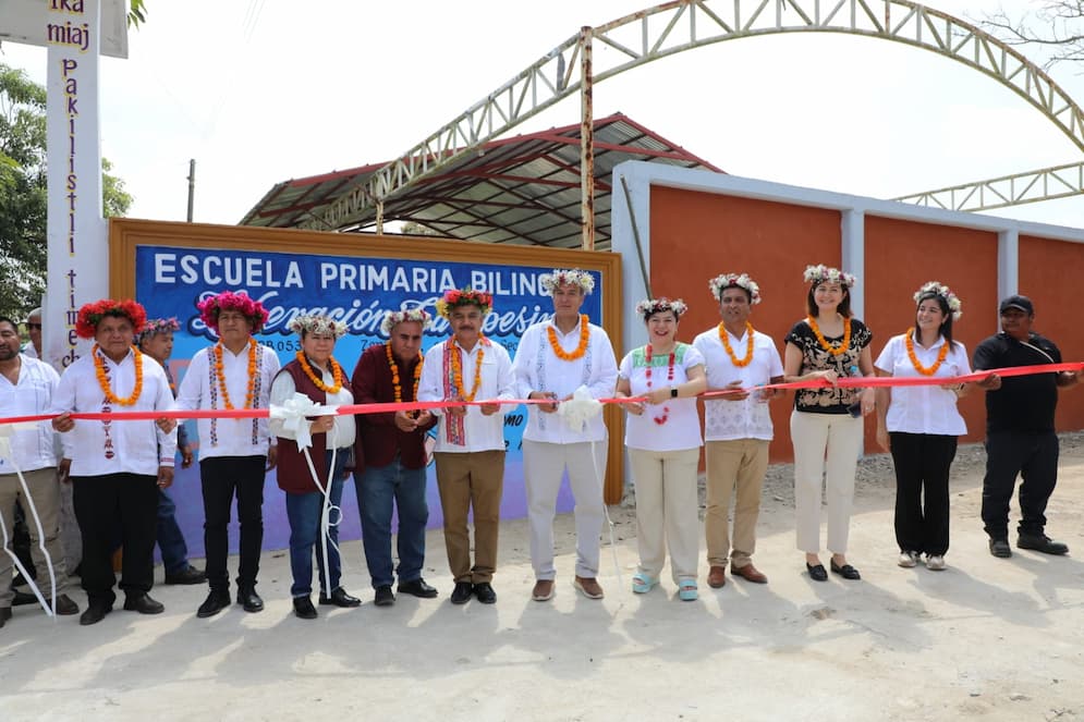 Fortalecen educación en Huejutla con inversión superior a 24 mdp