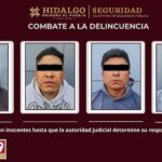 Aseguran a cuatro personas de Los Polos, banda delictiva en Pachuca
