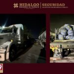 SSPH recupera 35 toneladas de varilla en la México-Pachuca