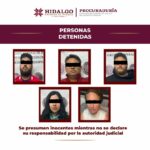 Detienen a cinco personas tras cateo en Pachuca