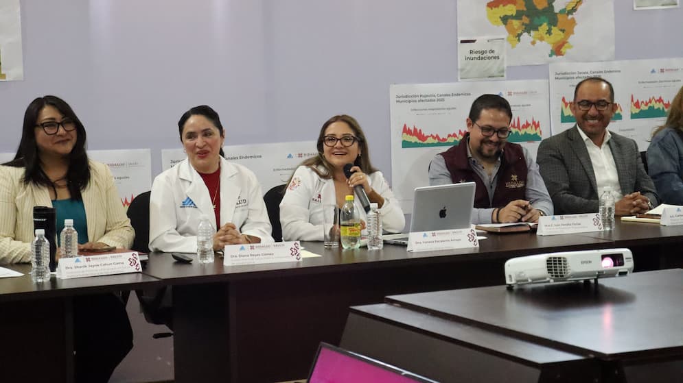 Refuerzan vigilancia epidemiológica y vacunación en Hidalgo