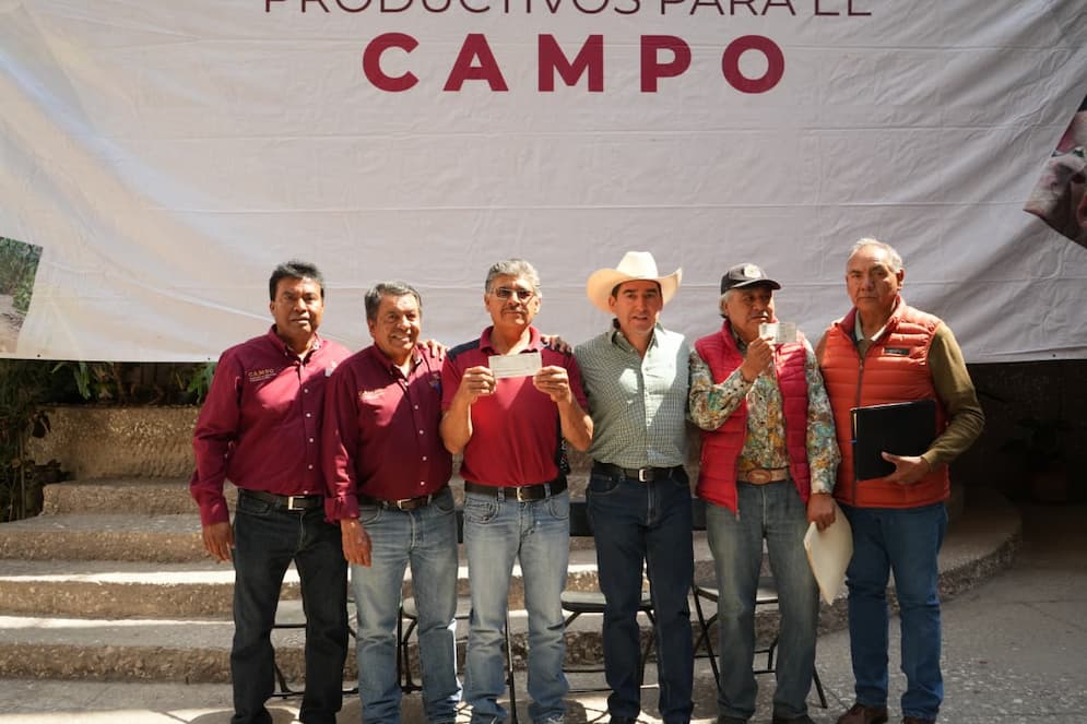 Fortalecen al campo hidalguense con entregas de apoyos por más de 2 mdp
