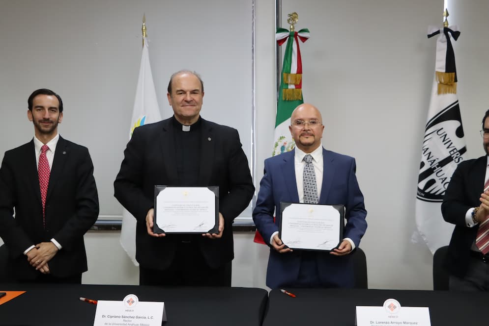UICEH y Universidad Anáhuac México concretan alianza estratégica