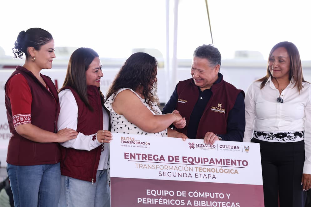 En Ajacuba, Menchaca Salazar subraya resultados de la transformación con obra y bienestar social