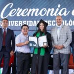 Natividad Castrejón encabeza entrega de 214 títulos profesionales en la UTMZ