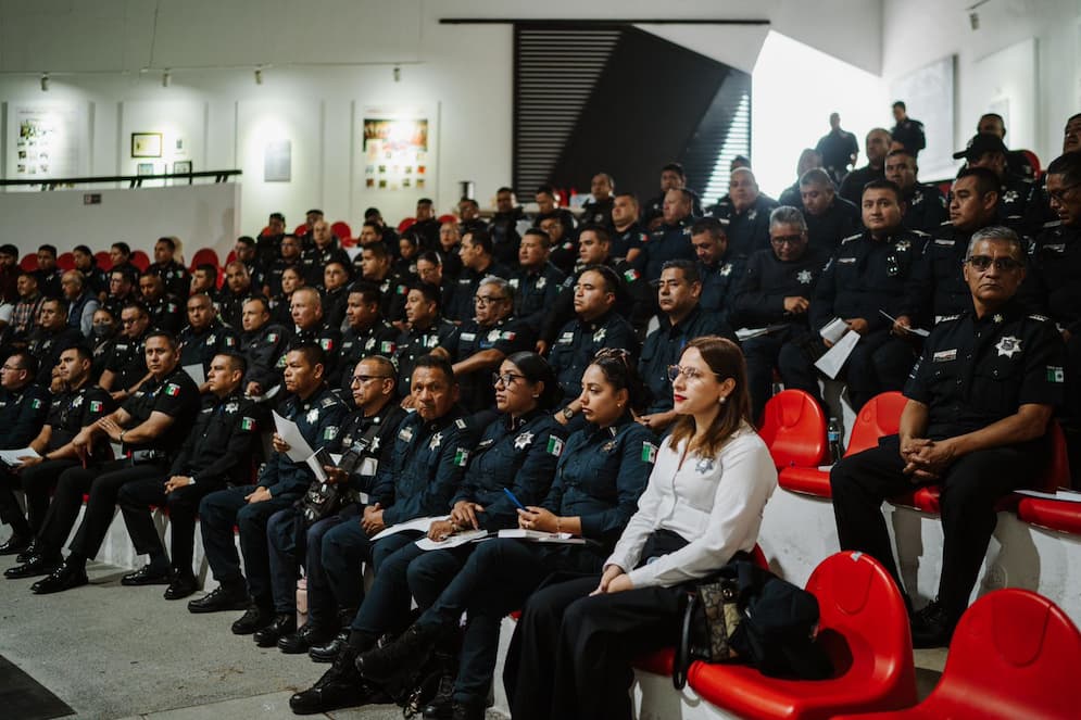 Seguridad Pública de Pachuca refuerza profesionalización en detección de vehículos clonados