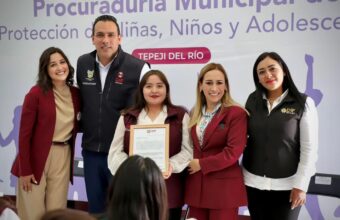 Formalizan Tula y Tepeji Procuradurías de Protección para Niñas, Niños y Adolescentes