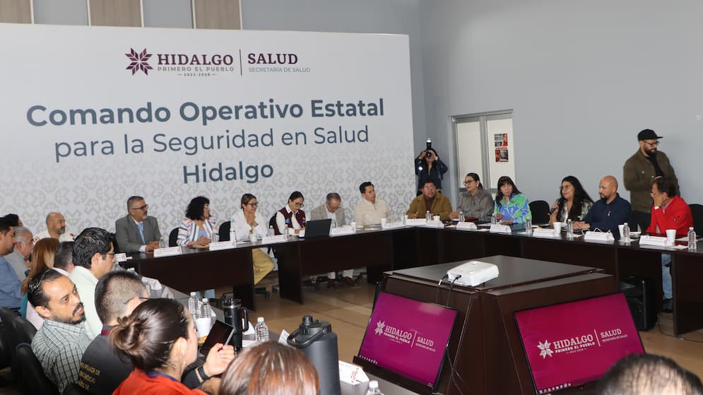 Refuerza Hidalgo estrategia sanitaria rumbo al Mundial 2026