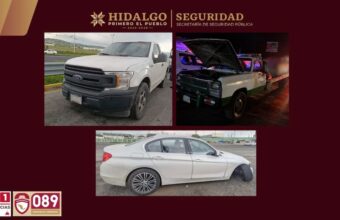 Desmantela SSPH presunta banda de “montachoques” en la México-Pachuca; hay tres detenidos