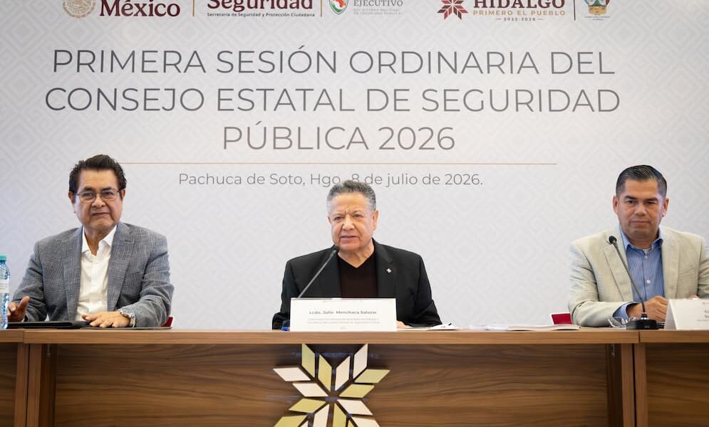 Julio Menchaca pide a municipios colaboración permanente para fortalecer acciones en materia de seguridad