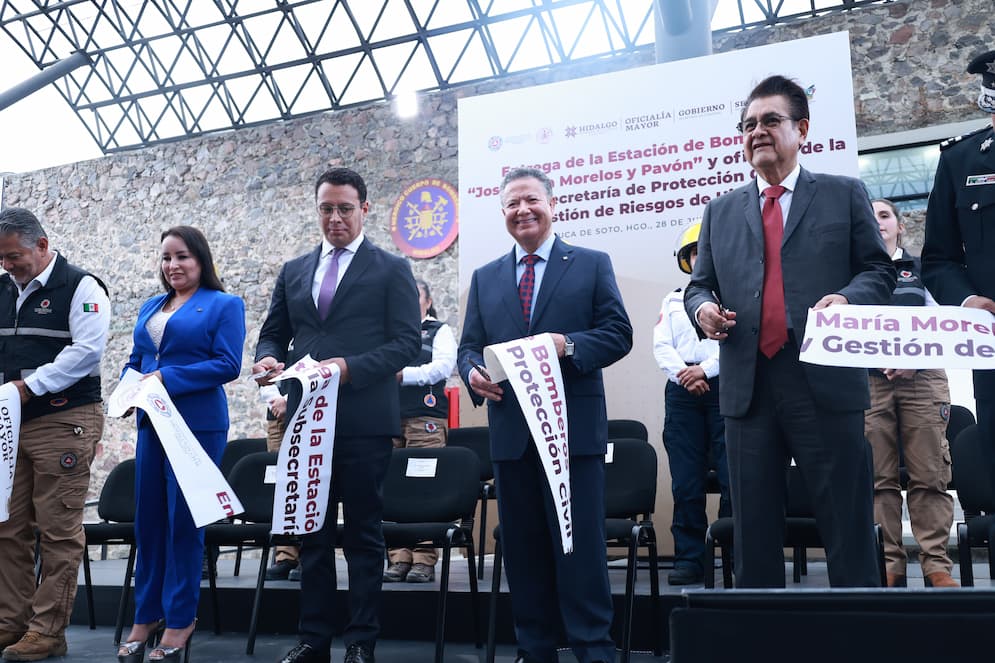 Julio Menchaca prioriza atención de emergencias con nuevas instalaciones para bomberos y PC