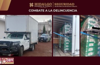 SSPH frustra robo en la México-Tuxpan
