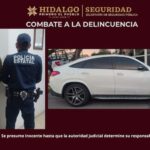 SSPH recupera vehículo robado en plaza comercial de Pachuca