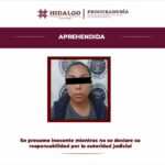 En Pachuca, detienen a mujer buscada por robo en CDMX