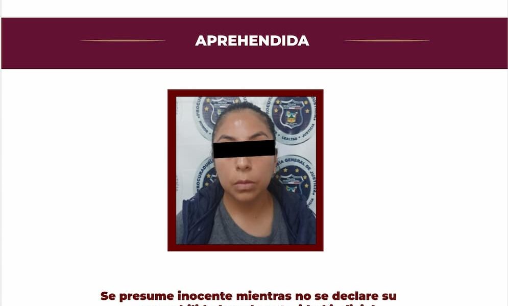 En Pachuca, detienen a mujer buscada por robo en CDMX