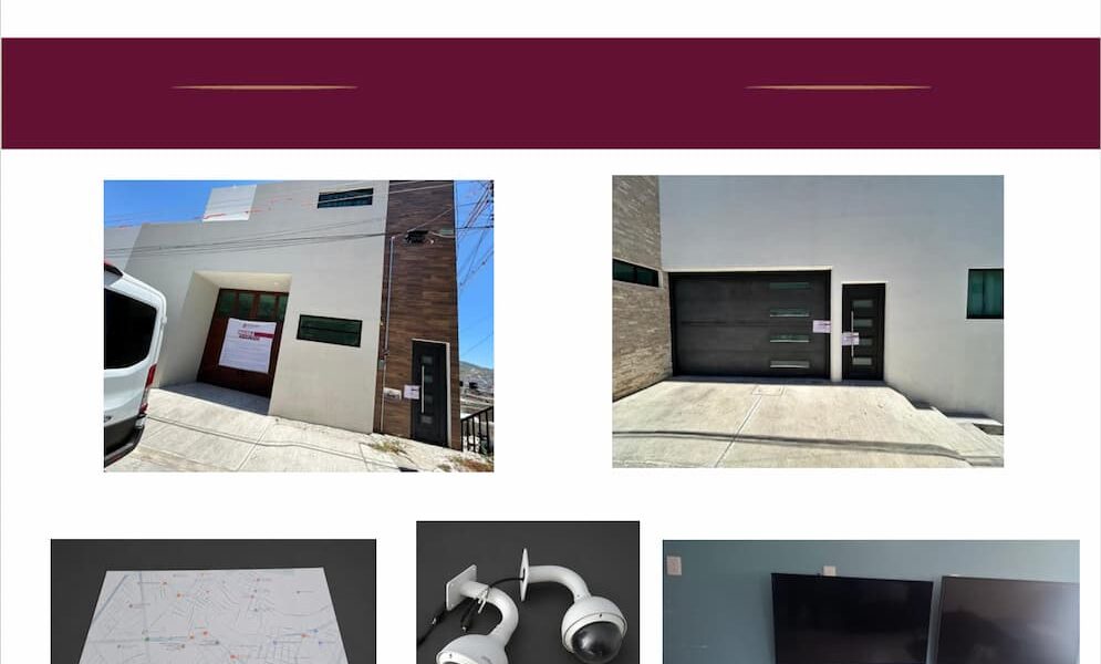 Desmantelan centro de videovigilancia y aseguran sustancias, en Pachuca