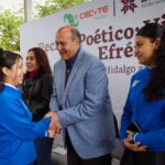 Natividad Castrejón encabeza recital poético en honor a Efrén Rebolledo