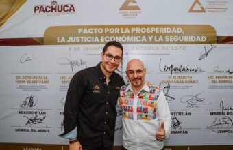 La Confederación de Cámaras Nacionales de Comercio, Servicios y Turismo (CONCANACO SERVYTUR México) llevó a Pachuca la ruta nacional del Pacto por la Prosperidad, la Justicia Económica y la Seguridad, un compromiso de la Confederación en conjunto con el Gobierno de México, encabezado por la presidenta Claudia Sheinbaum Pardo.