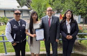 Egresada del ITESA es reconocida entre las mejores ingenieras de México
