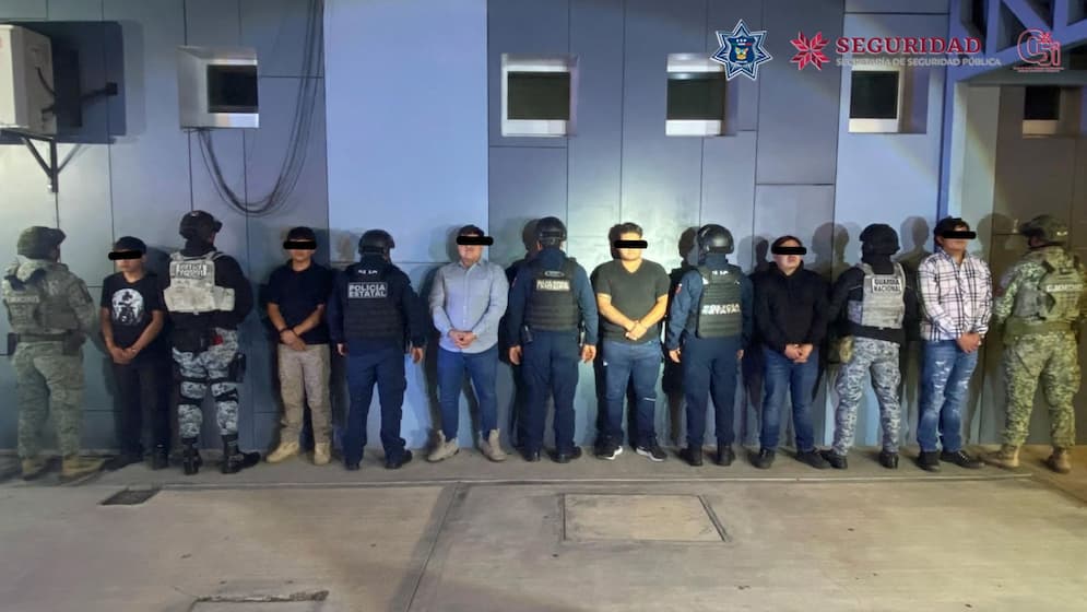 Base de Operaciones Interinstitucionales asegura a grupo generador de violencia en Tecozautla