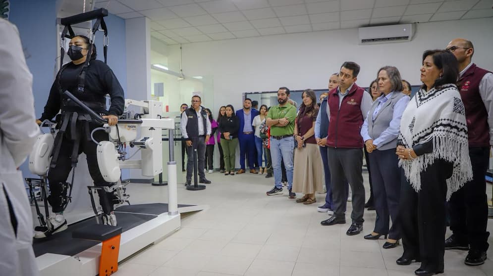DIF Hidalgo adquiere tecnología robótica para rehabilitación