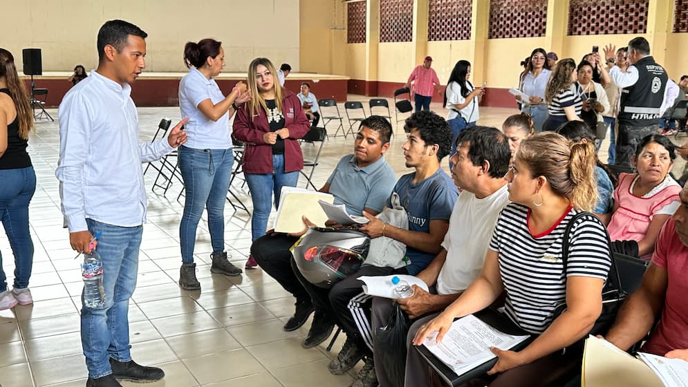 Inician asambleas informativas para la relocalización de familias por vaguada monzónica