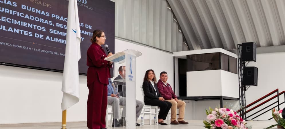 Entrega Copriseh constancias de Buenas Prácticas de Higiene en Tizayuca