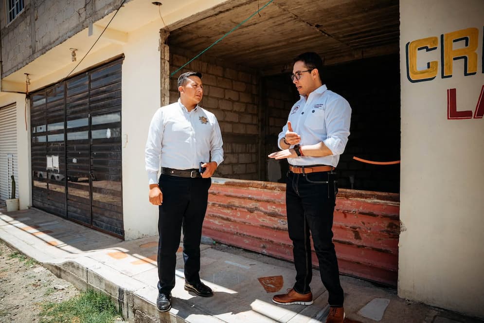 Avanza instalación de 556 cámaras en Pachuca; Jorge Reyes supervisa trabajos