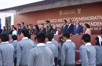 Hidalgo concluye festejos patrios con desfile cívico-militar