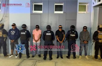 Cuatro detenidos por presunto robo a transporte, en la México-Pachuca