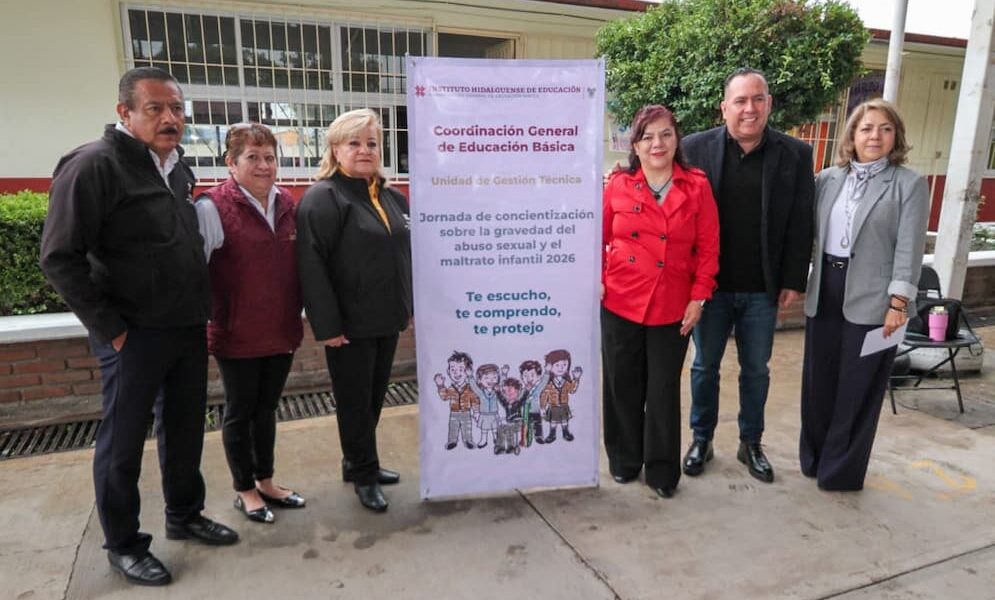 Participa SEPH en jornada de concientización contra el abuso y maltrato infantil