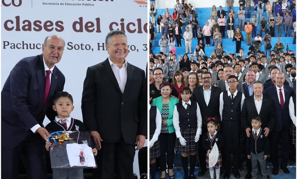 Julio Menchaca consolida transformación educativa en Hidalgo