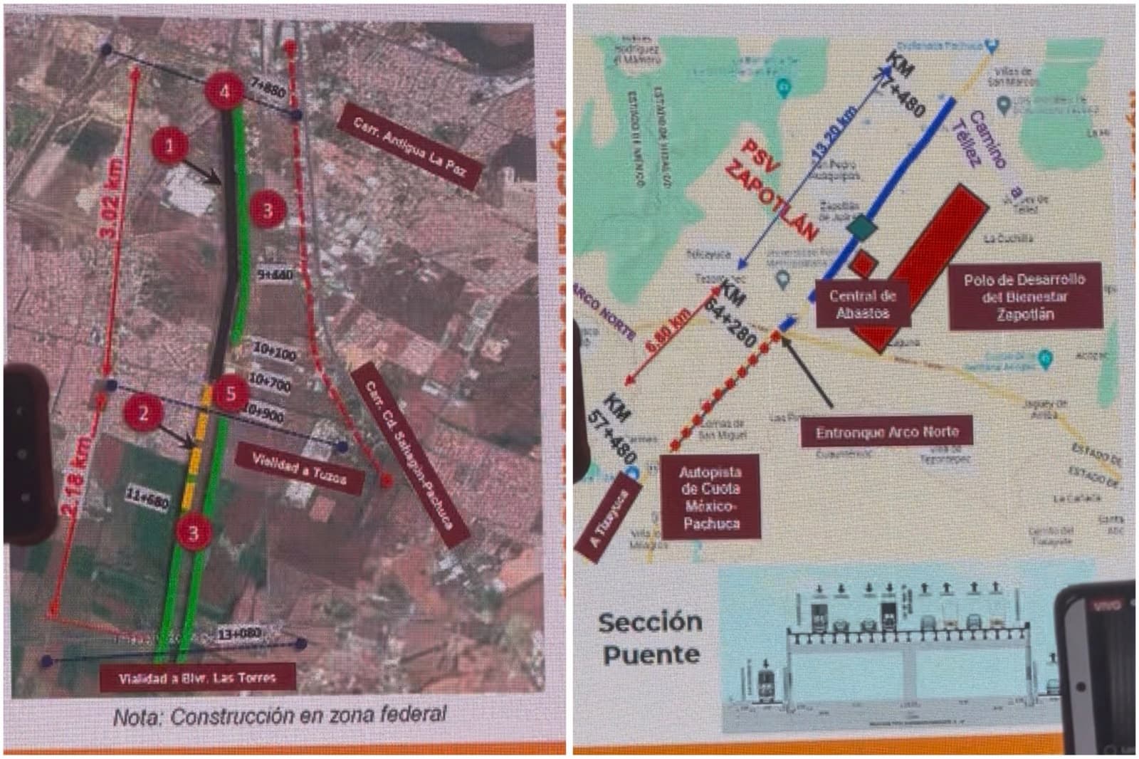 Para 2028, obras de Río de las Avenidas, México-Pachuca y Eje Transversal