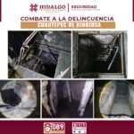 SSPH desmantela laboratorio clandestino y descubre túnel en Cuautepec