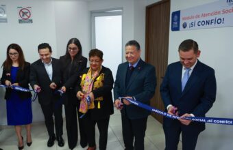 Ernestina Godoy y Julio Menchaca inauguran los Módulos de Atención Social ¡Sí Confío! de la FGR