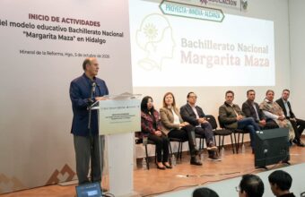 Hidalgo pone en marcha ocho planteles del Bachillerato Nacional Margarita Maza
