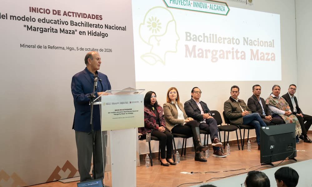 Hidalgo pone en marcha ocho planteles del Bachillerato Nacional Margarita Maza